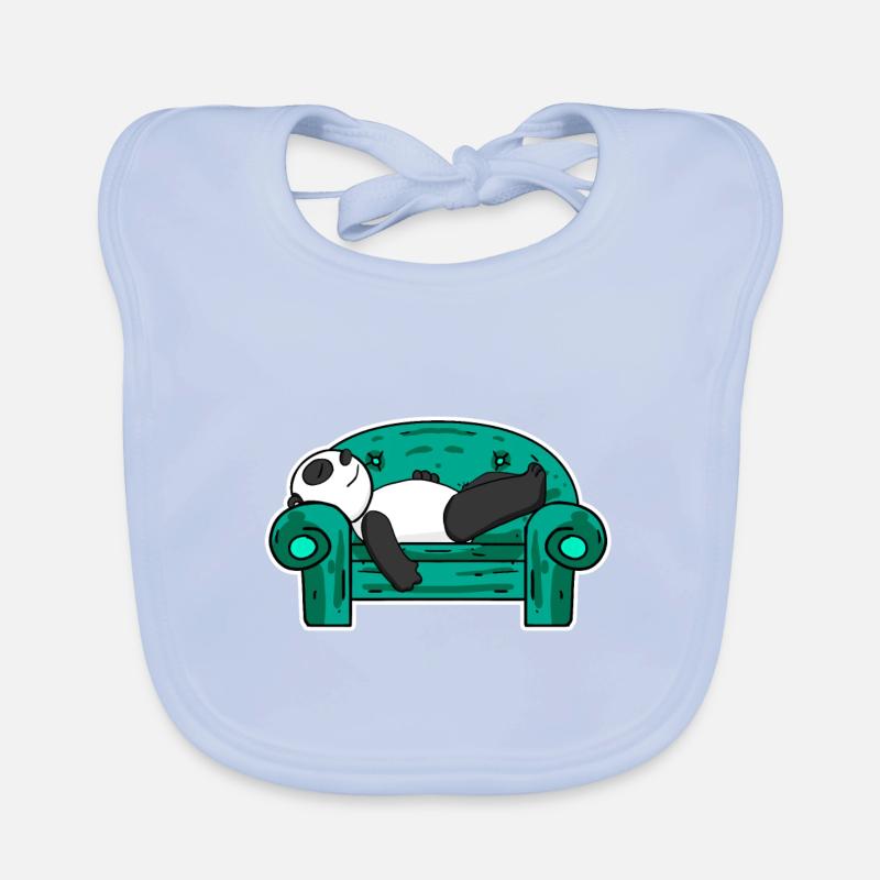 Panda Baby Bio-Lätzchen