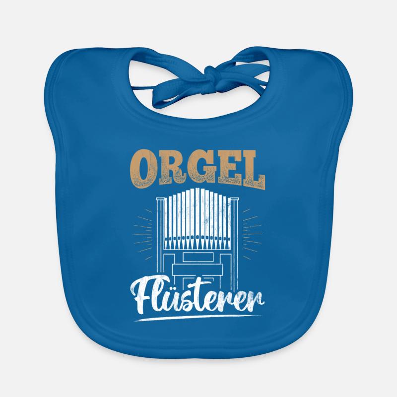 Orgel Kirche Organist Baby Bio-Lätzchen
