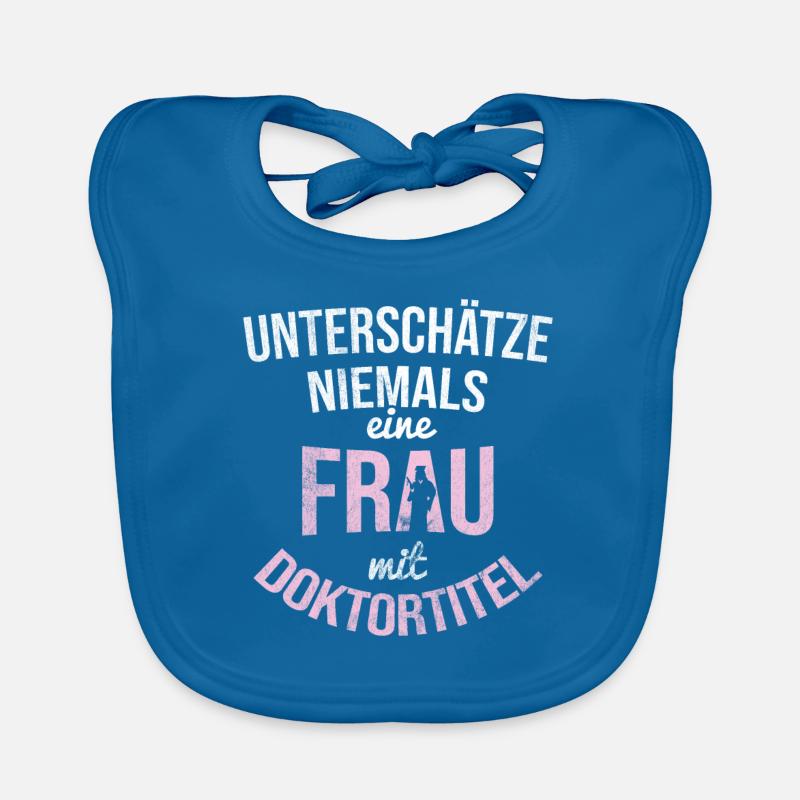 Doktor Doktortitel Doktorand Baby Bio-Lätzchen