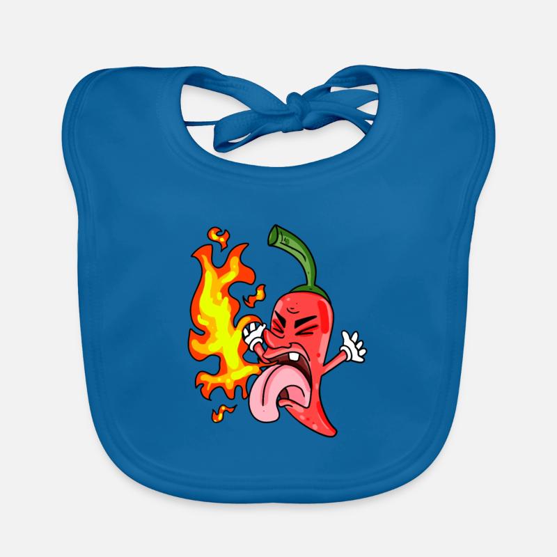 Drôle de piment - Peperoni Bavoir bio Bébé