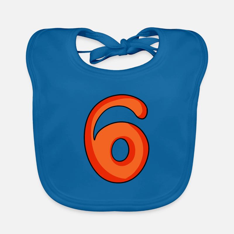 Numéro 6 Bavoir bio Bébé