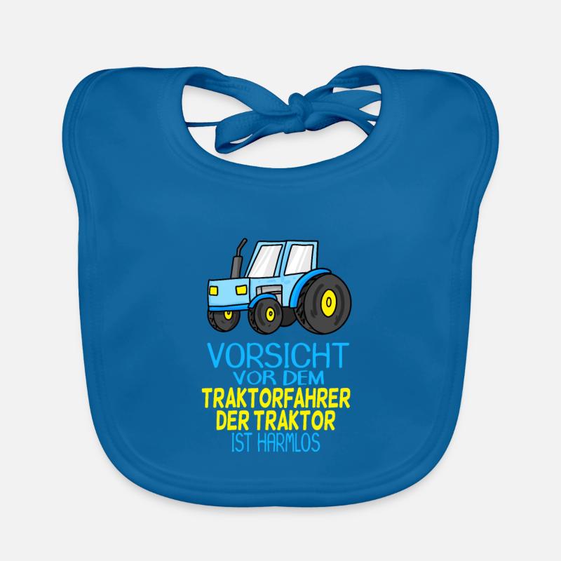 Trecker Traktorfahrer Geschenk Baby Bio-Lätzchen
