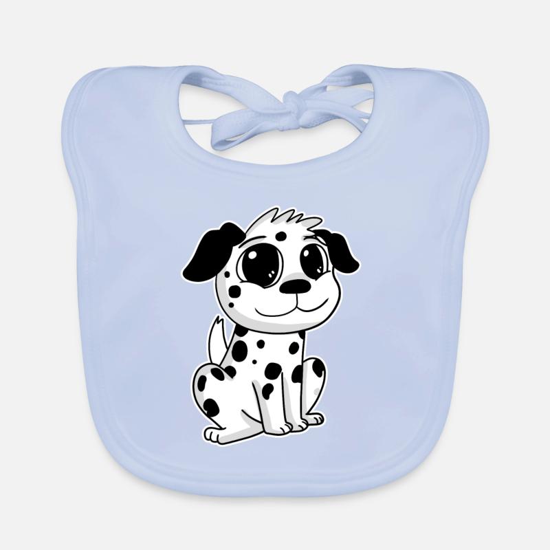Dalmatien Bavoir bio Bébé