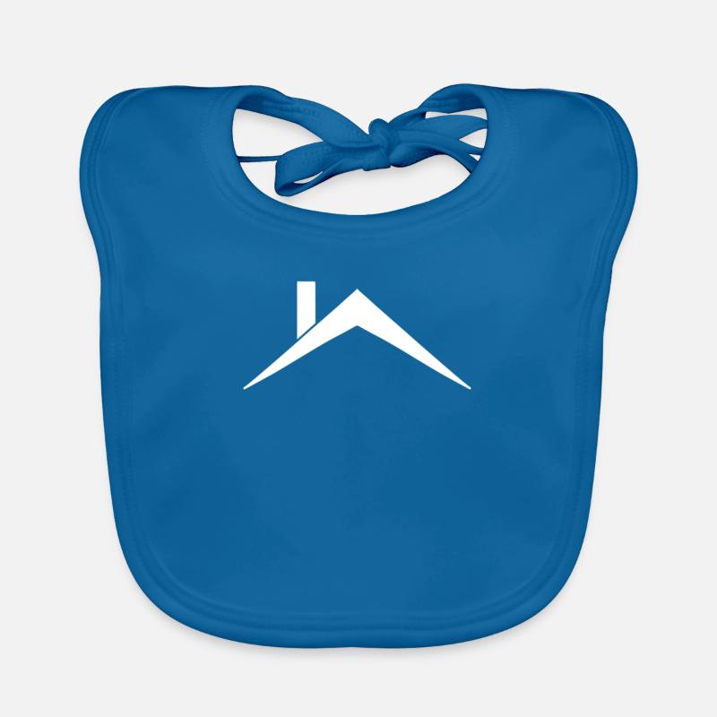 House roof Organic Baby Bibs