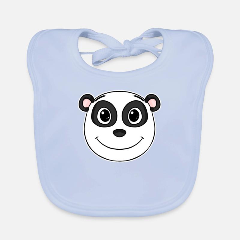 panda Organic Baby Bibs