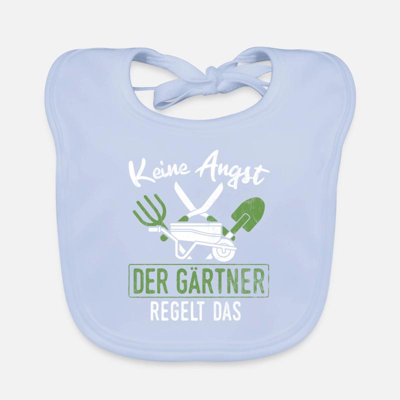 Garten Gärtner Hobbygärtner Baby Bio-Lätzchen