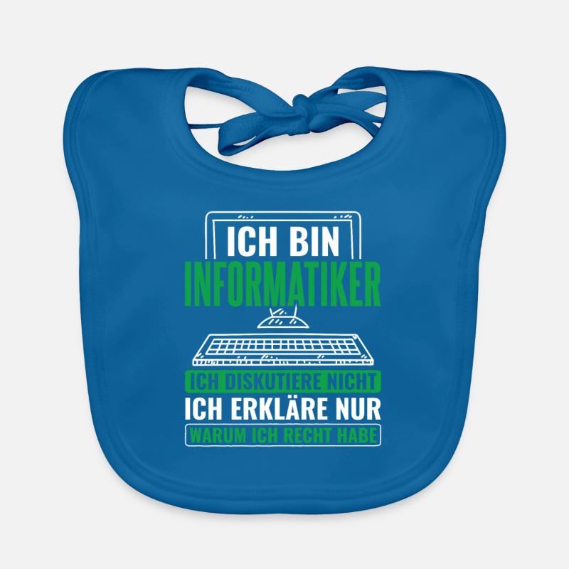 Informatik Informatiker Programmierer Baby Bio-Lätzchen