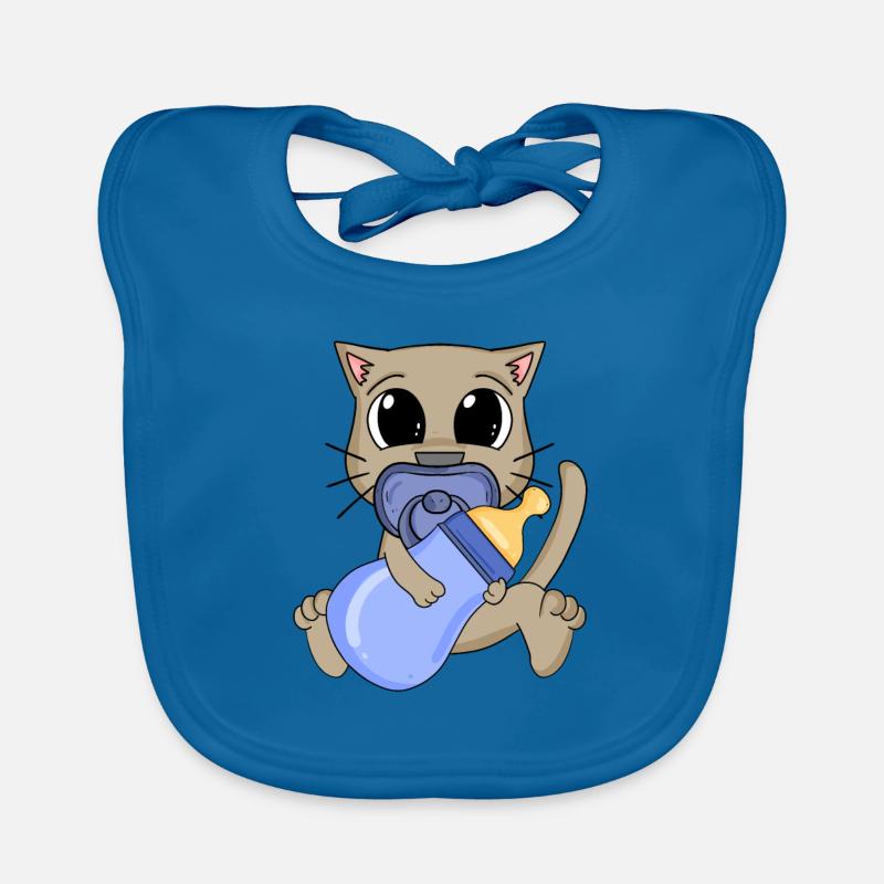 Bébé Jeune Chat Bavoir bio Bébé