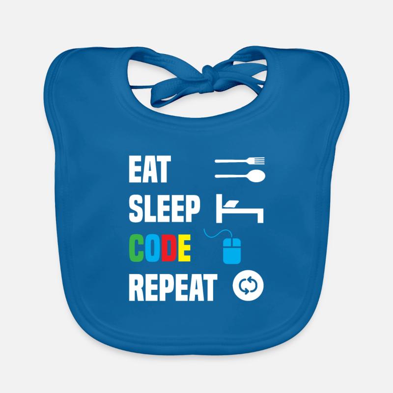 Code Encoding Coder Encoding Computer Scientist Organic Baby Bibs