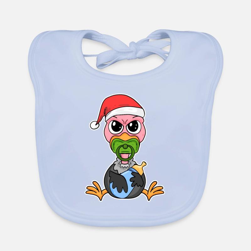 Bébé Vautour Noël Bavoir bio Bébé