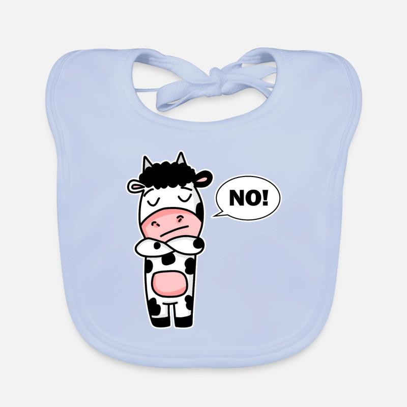 Vache No Bavoir bio Bébé