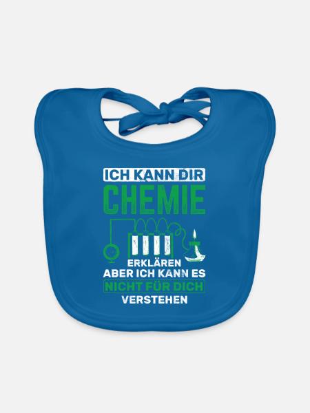 Kann Es Nicht Für Dich Verstehen Chemie Lehrer - Baby Bio-Lätzchen - Pfauenblau