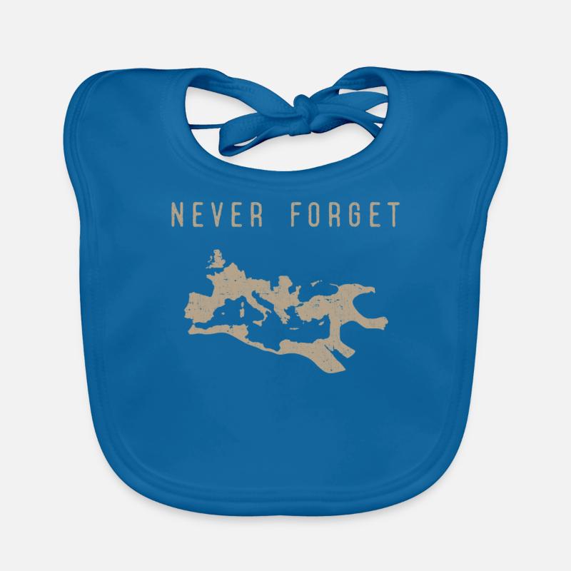 Roman Empire, Ancient Romans, Caesar Organic Baby Bibs