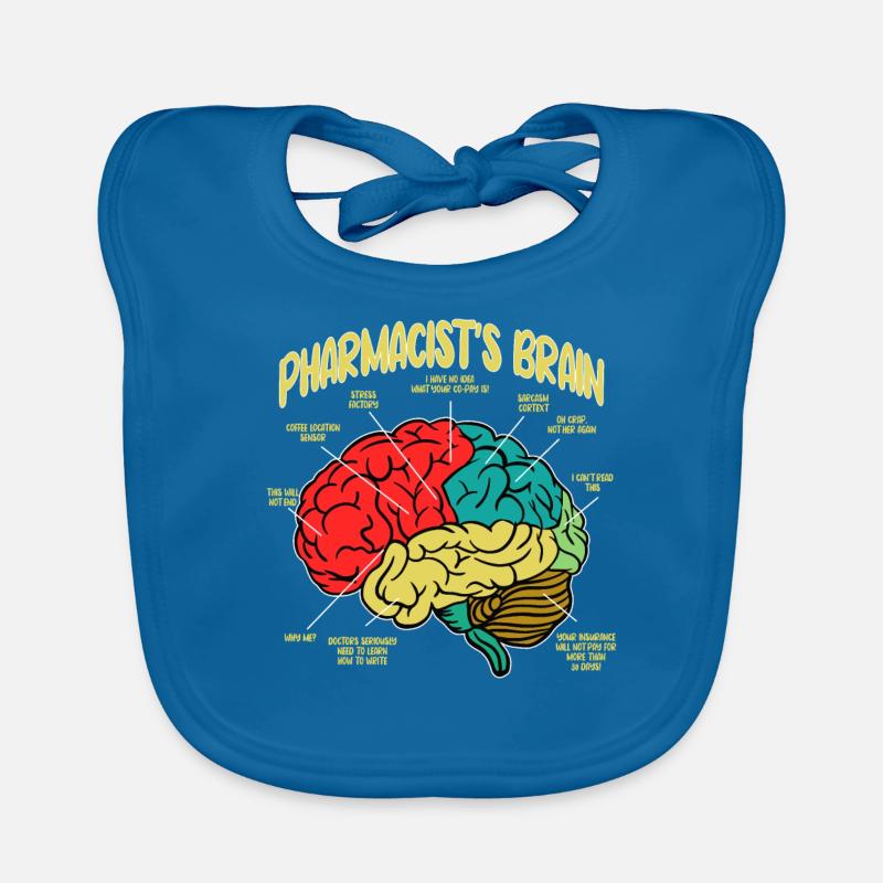 Apotheker Brain Apotheker Techniker Baby Bio-Lätzchen
