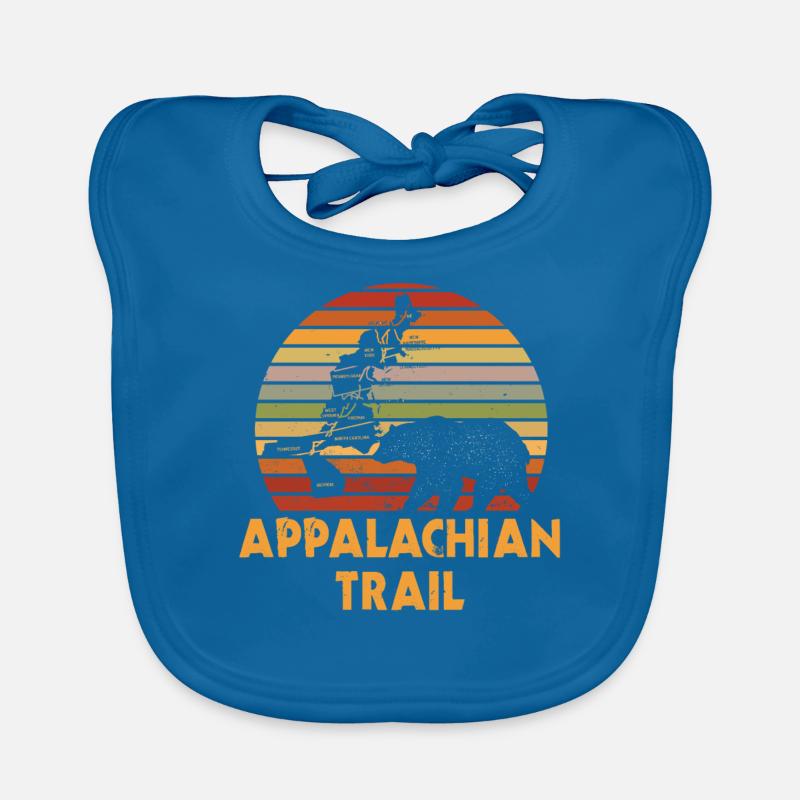Thru Wanderer, Appalachian Trail - US Trail Baby Bio-Lätzchen