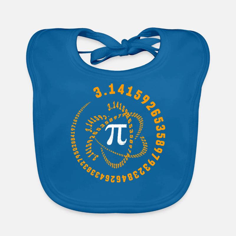 PI, Maths, Professeur de mathématiques, Étudiant en mathématiques Bavoir bio Bébé