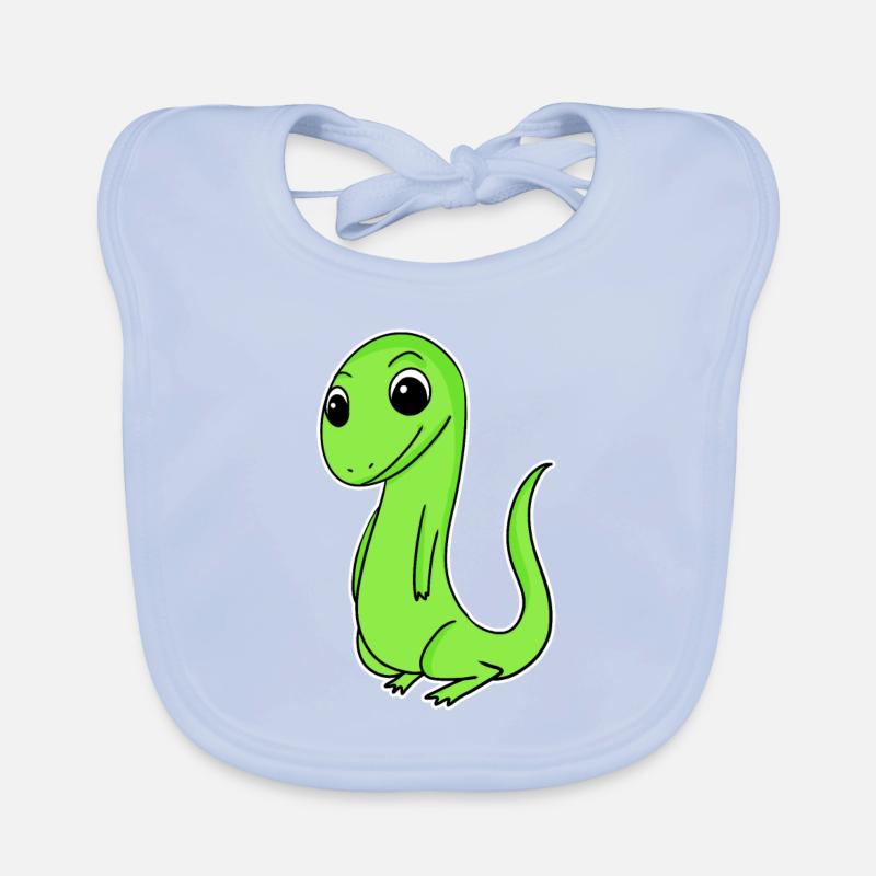 Eidechse Baby Bio-Lätzchen