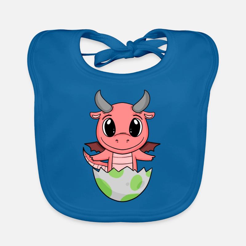 Baby Geburt Ei Drache Geburt Baby Bio-Lätzchen
