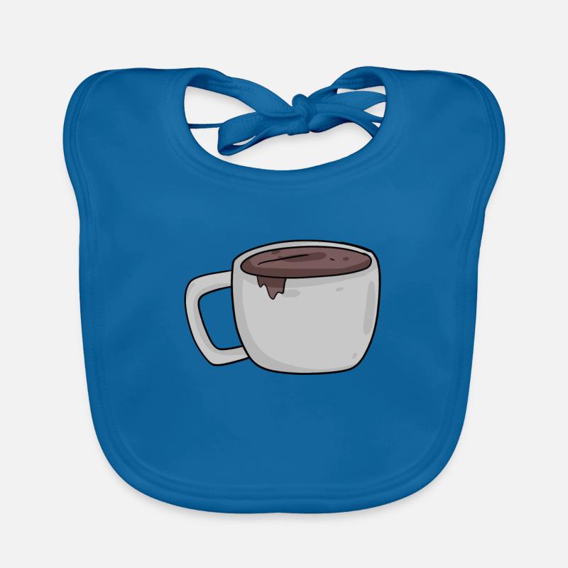 Coffee coffee cup cup Organic Baby Bibs