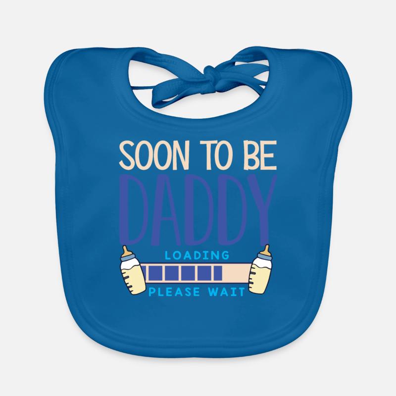Soon to be Daddy, father Organic Baby Bibs