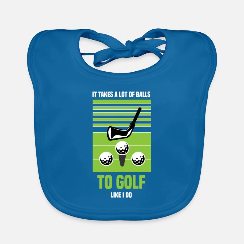 Golf Golfeurs golf clubs de golf Terrain de golf Bavoir bio Bébé