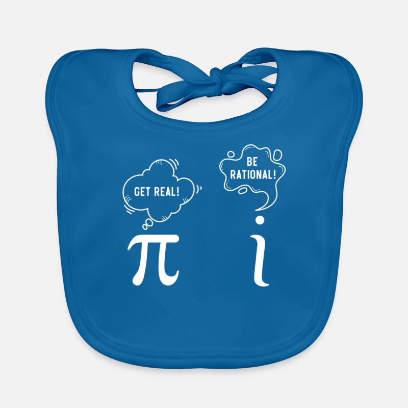 Rationales Mathematisches Nerd -Geschenk Baby Bio-Lätzchen