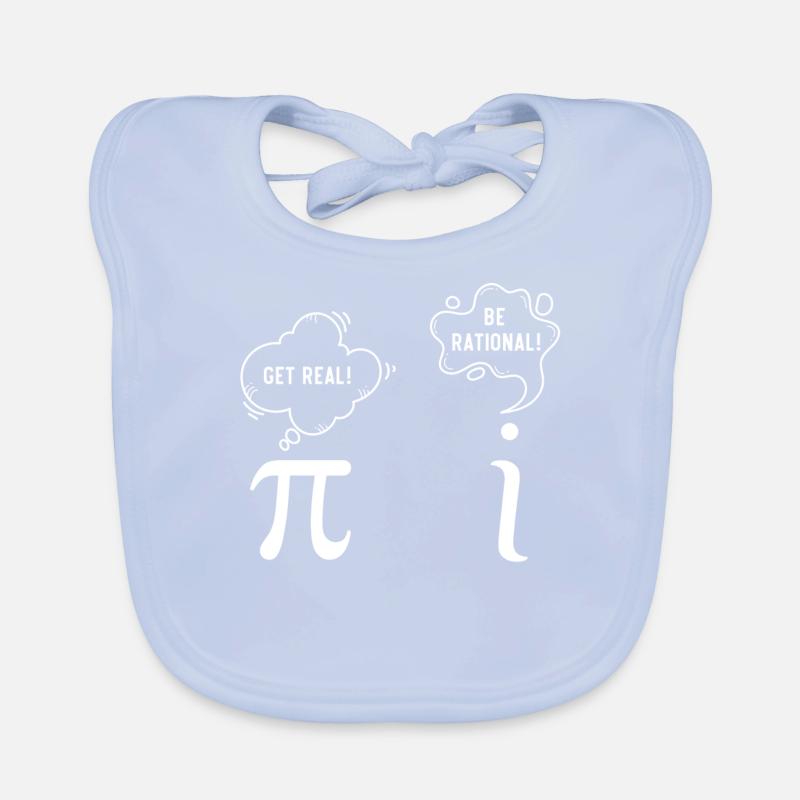 Rational Mathematical Nerd Gift Organic Baby Bibs