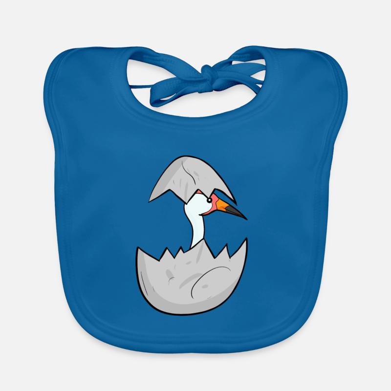 Grue pour bébé Bavoir bio Bébé