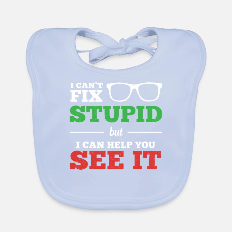 Optometrist Optometry Ophthalmologist Organic Baby Bibs