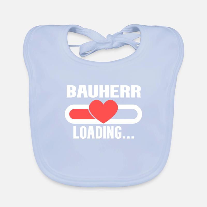 Bauherr loading - Bauherr werden Baby Bio-Lätzchen