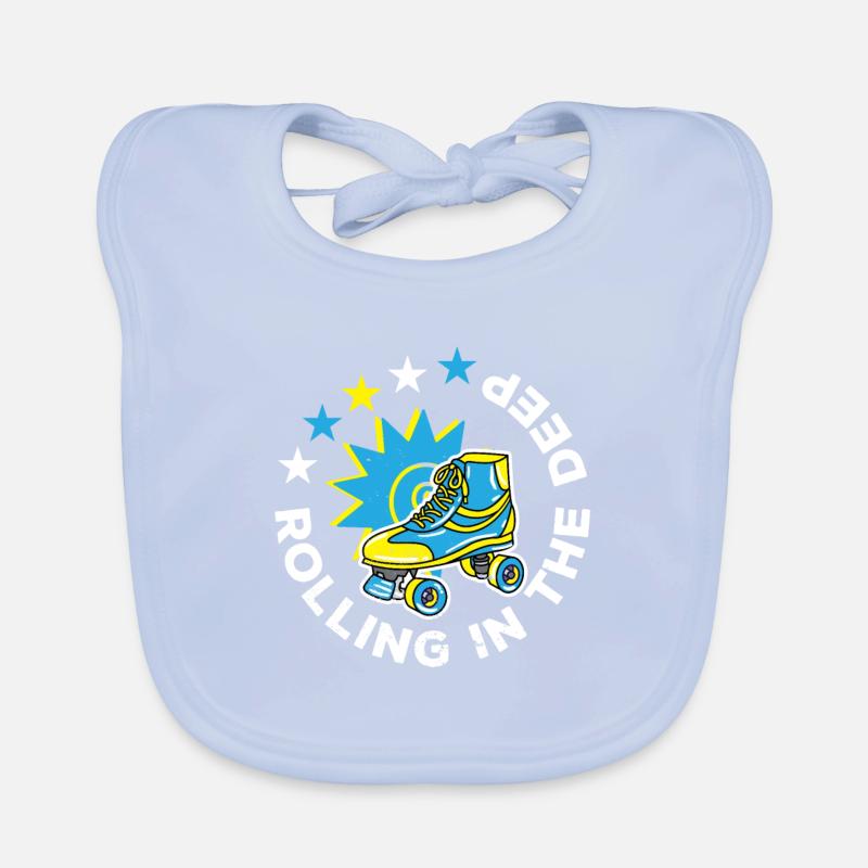 Rollers Rollers Patins à roues alignées Bavoir bio Bébé