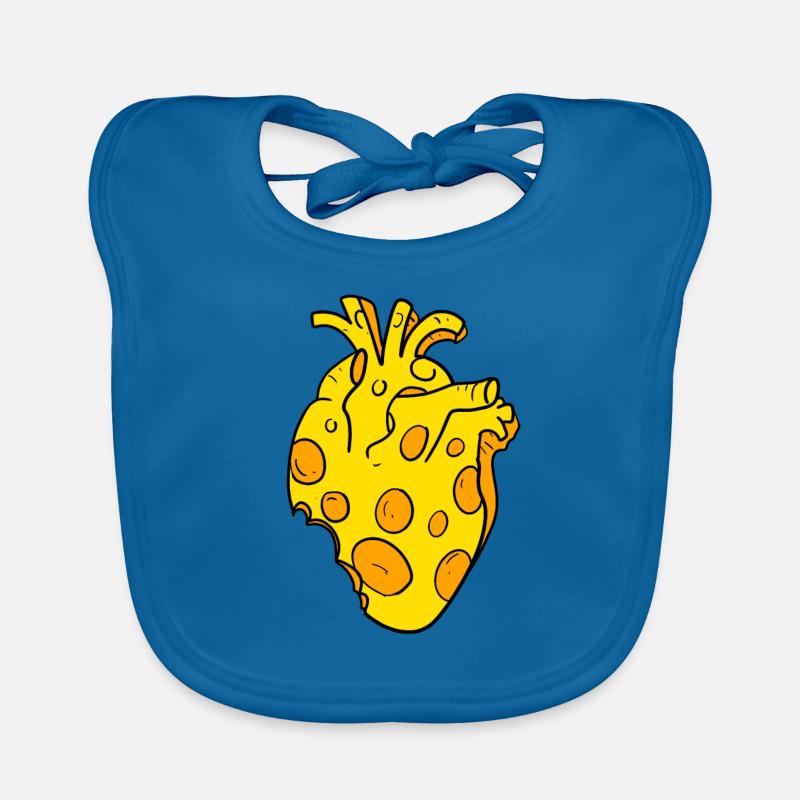 Cœur de fromage Bavoir bio Bébé