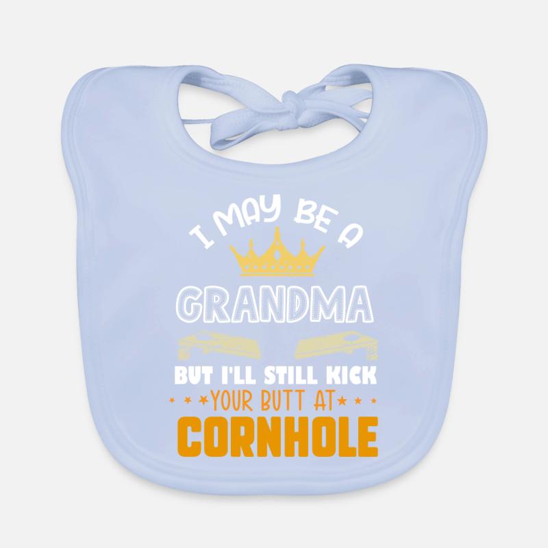 Cornhole, pouf, lancer de pouf Bavoir bio Bébé