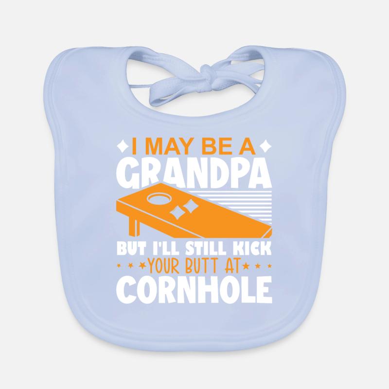Cornhole, pouf, lancer de pouf Bavoir bio Bébé