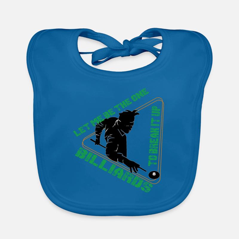 Billard Billard Boule De billard Triangle de billard Kö Bavoir bio Bébé