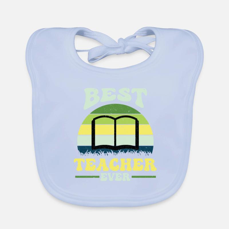 Enseignant École primaire Enseignant Enseignant École secondaire Bavoir bio Bébé