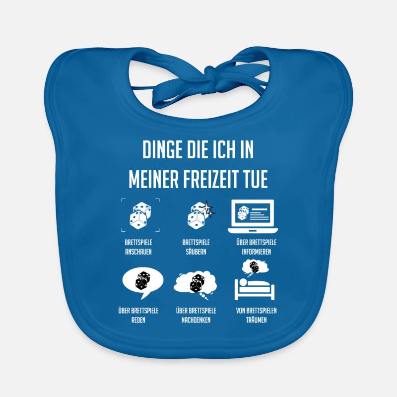 Brettspiele, Brettspiel, Brettspiele Spielen Baby Bio-Lätzchen