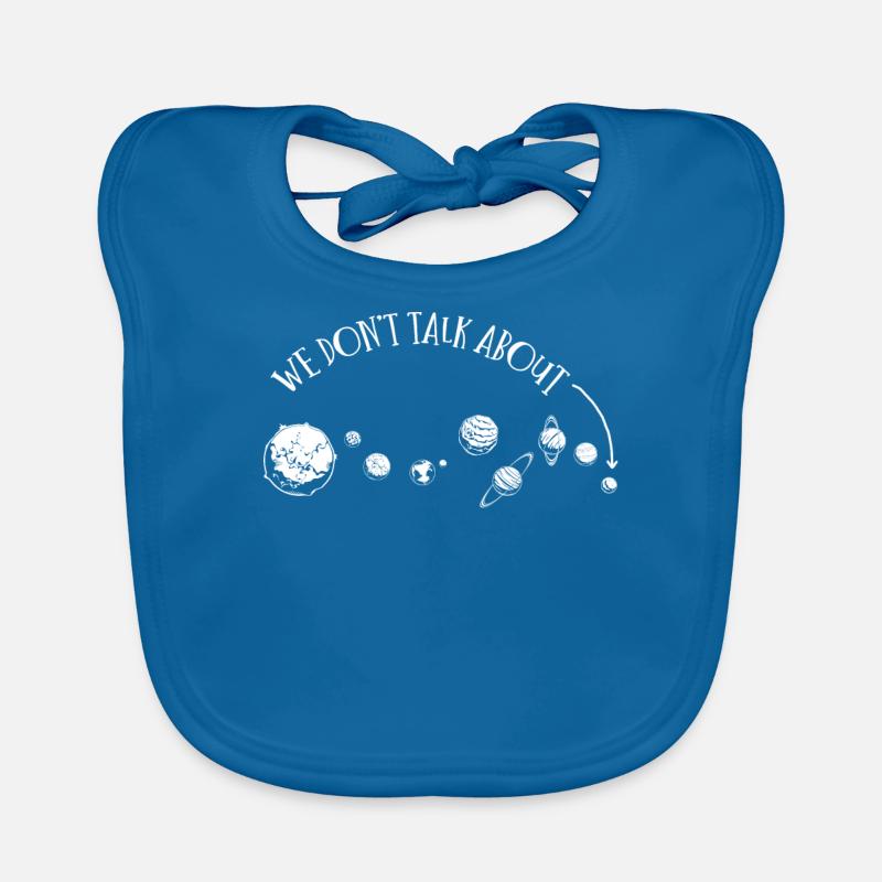 Wir Reden Nicht Über Pluto, Planeten, Pluto Baby Bio-Lätzchen