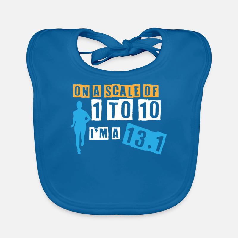 Half Marathon, Marathon, Runner Organic Baby Bibs