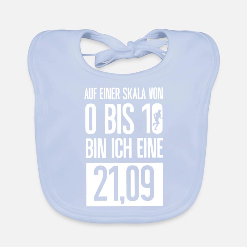 Half Marathon, Marathon, Runner Organic Baby Bibs