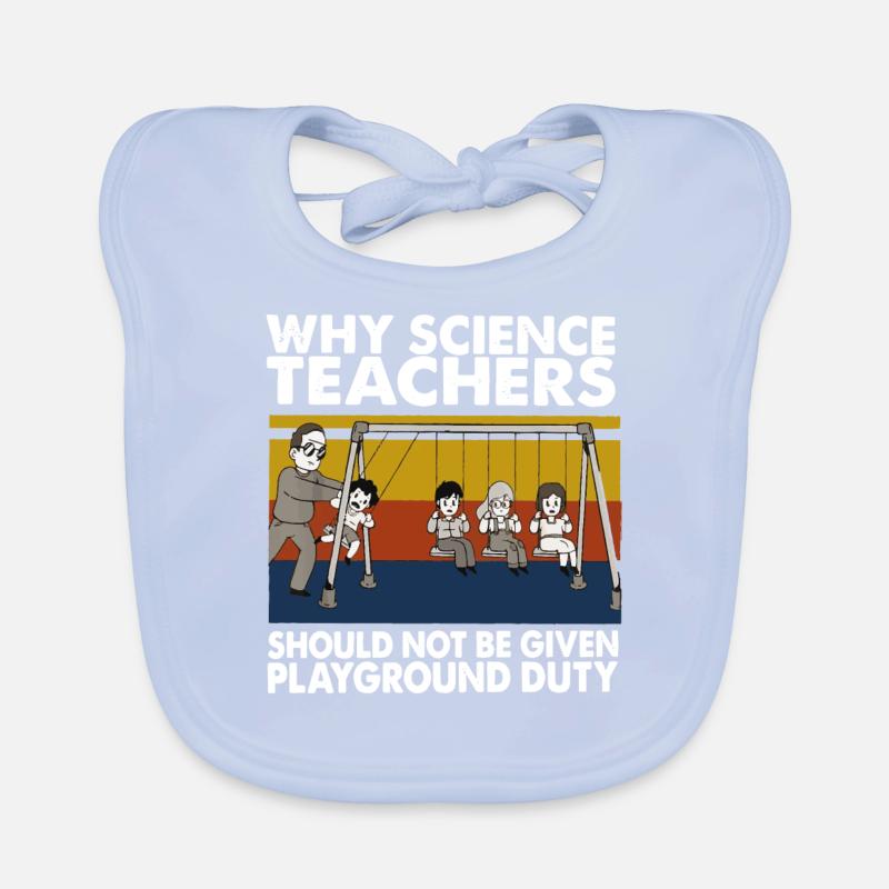 Professeur de sciences Bavoir bio Bébé