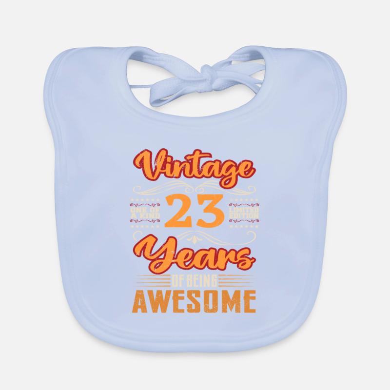 Vintage | 23 birthday gift ideas Organic Baby Bibs