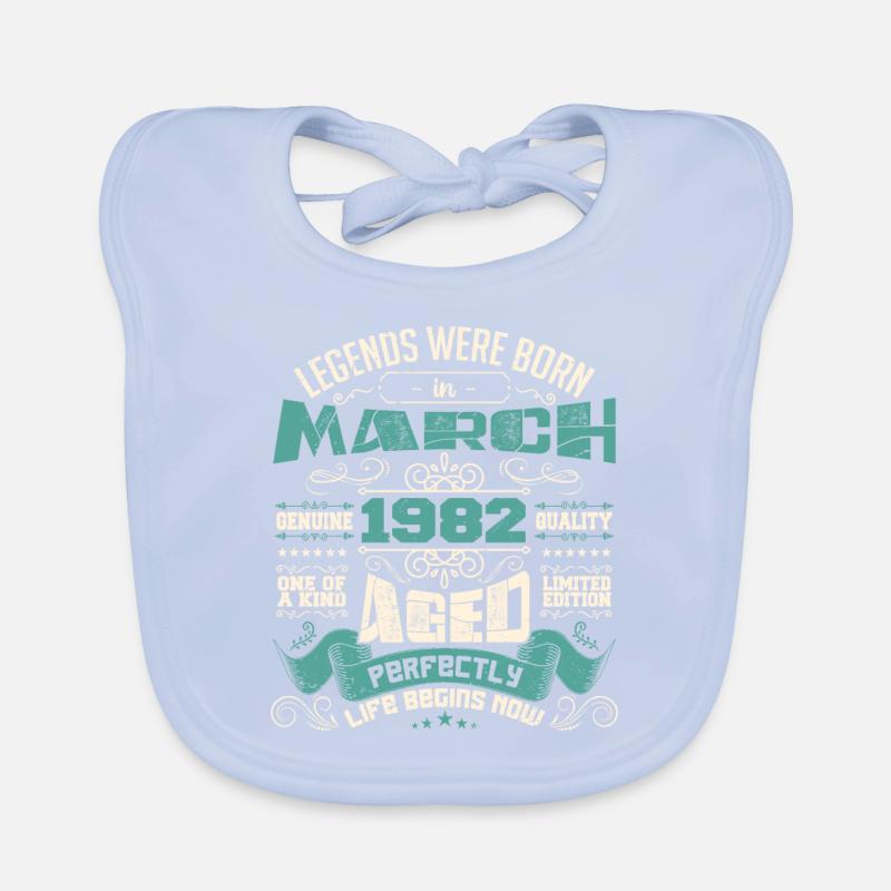 March 1982 | birthday gift Bavoir bio Bébé