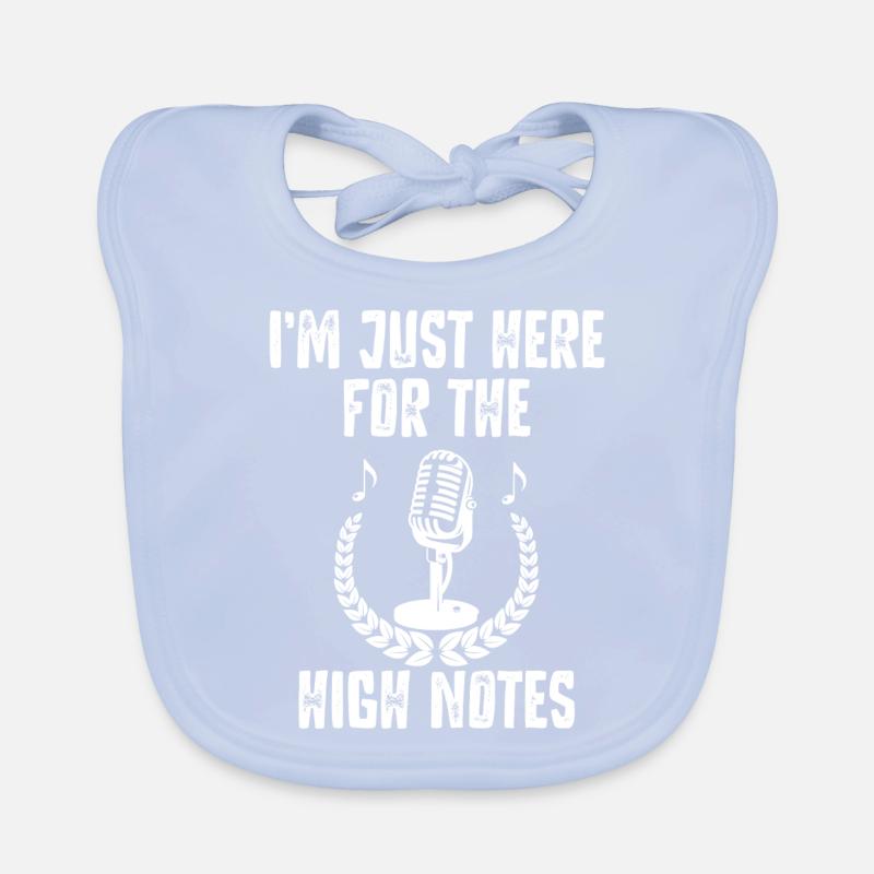 Opera singer, voice, opera Organic Baby Bibs