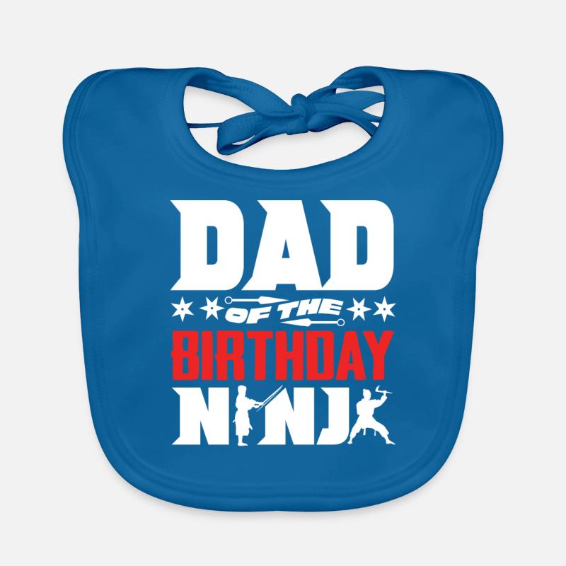 Anniversaire du Ninja, Ninja, Bavoir bio Bébé