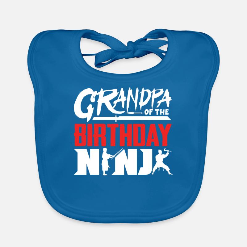 Anniversaire du Ninja, Ninja, Bavoir bio Bébé