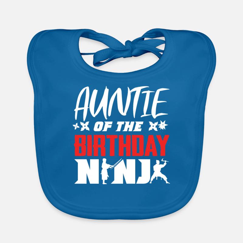 Anniversaire du Ninja, Ninja, Bavoir bio Bébé