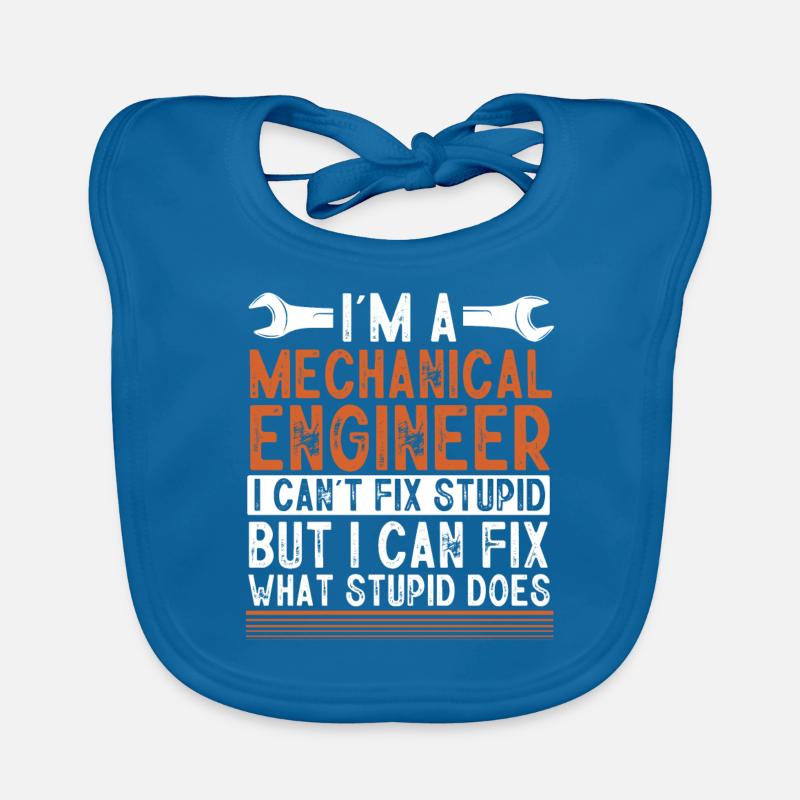 Civil Engineer, Civil Engineering Organic Baby Bibs