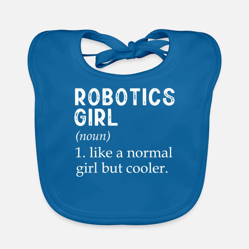 Robotics, Robotics Engineer Organic Baby Bibs