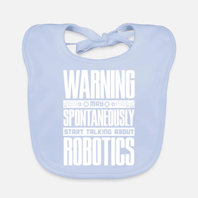 Robotics, Robotics Engineer Organic Baby Bibs